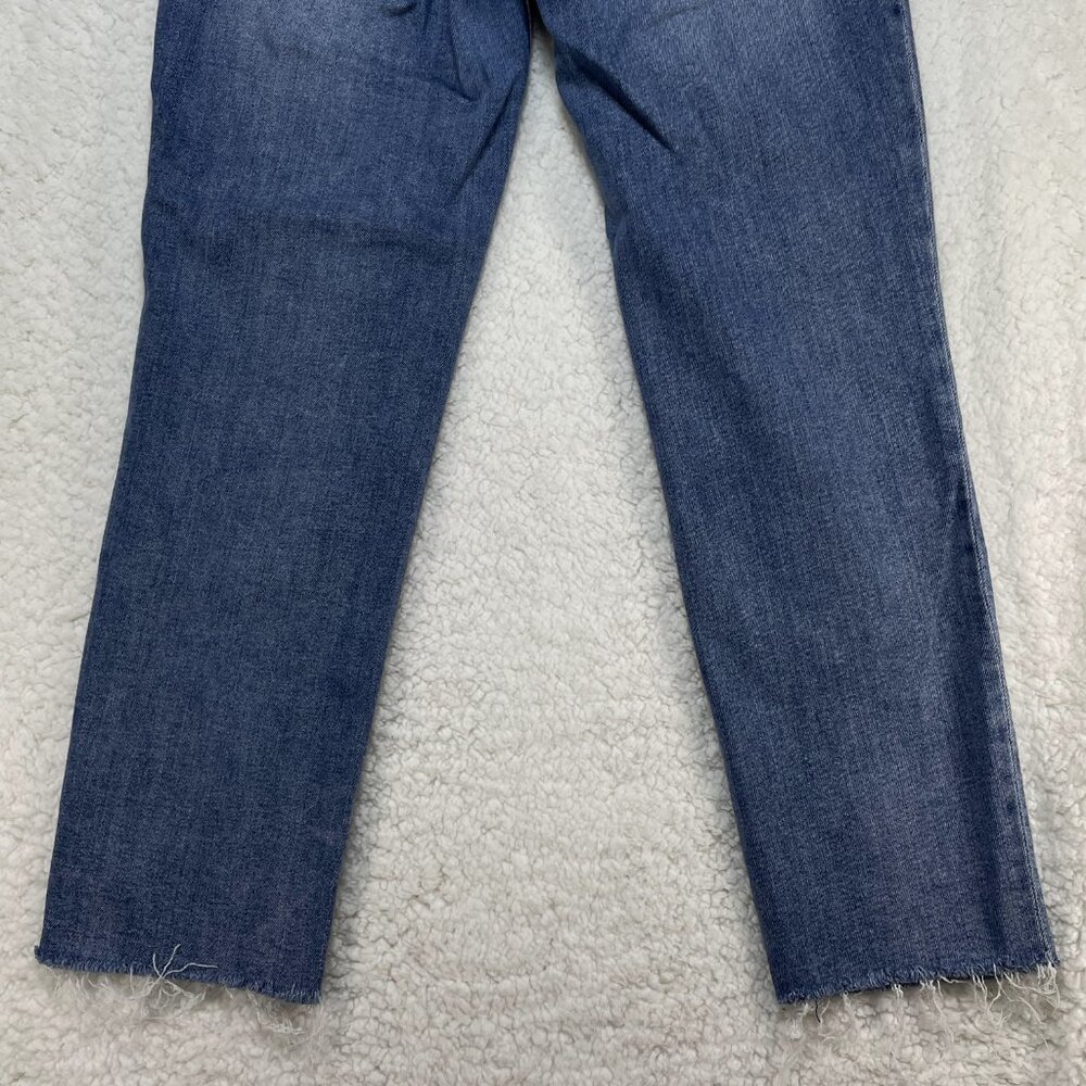 Kut From The Kloth Jeans Womens Size 4 Blue Pattie Straight Leg High Rise 27x26 - Picture 5 of 12